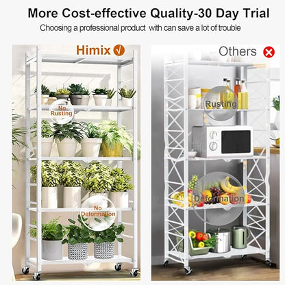 Himix 5-Tier Storage Folding Shelf - Image 6