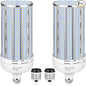 XYCN 2 Pack 300W Corn LED Light Bulb Fanless, 5000K Daylight E26/E39 Large by XYCN