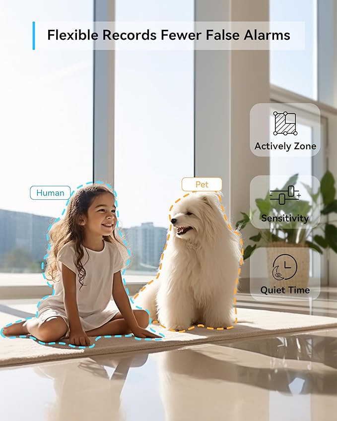 blurams Pet Camera, 2K Security Camera Indoor, Dog Camera - Image 4