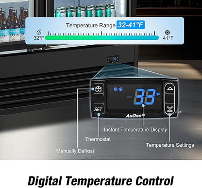 Commercial Beverage Refrigerator, Display Refrigerator - Image 4