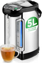 NutriChef Electric Water Boiler and Warmer - 5L/5.28 Qt Stainless Steel Hot by NutriChef%E2%84%A2Kitchen