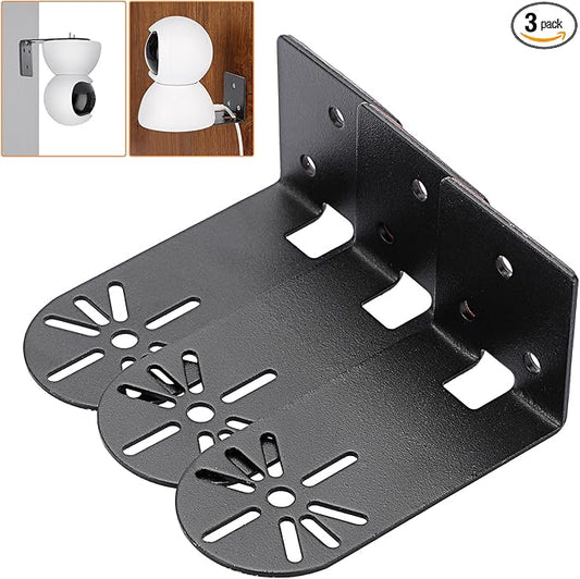 Sumnacon 3PCS Wall Mount Camera Shelf- Metal Small Wall Shelf by Sumnacon