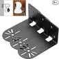 Sumnacon 3PCS Wall Mount Camera Shelf- Metal Small Wall Shelf by Sumnacon