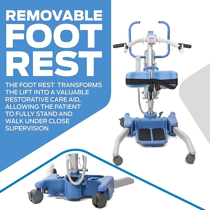 Joerns Hoyer Journey Sit to Stand Electric Power Patient Lift | Ultra Compact - Image 4