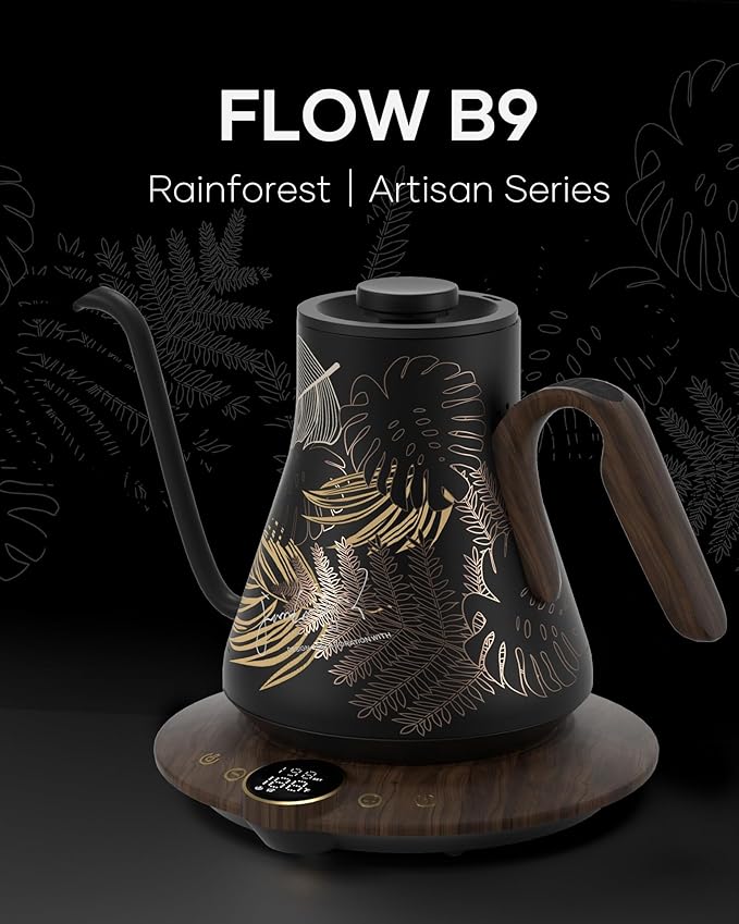 Cocinare FLOW B9 Gooseneck Electric Kettle, Precise Temperature Control - Image 2