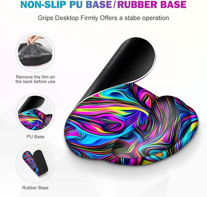 Gaming Mouse Pad, Large Desk Mat, Cute Desk Pad Protector, 4in1 XXL Mousepad + - Image 7
