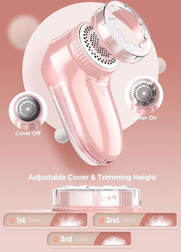 Fabric Shaver, Lint Remover, Bymore Lint Shaver Defuzzer Sweater Shaver - Image 4