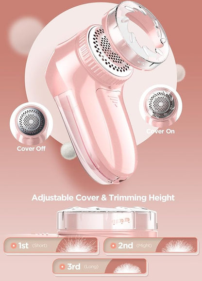 Fabric Shaver, Lint Remover, Bymore Lint Shaver Defuzzer Sweater Shaver - Image 4