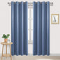 DWCN Dusty Blue Blackout Curtains by DWCN