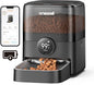 oneisall Cordless WiFi Automatic Cat Feeder, Tasty S2 Pro Rechargeable 100-Day by oneisall
