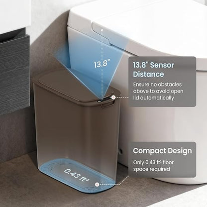 Cesun Automatic Motion Sensor Bathroom Trash Can - Image 3