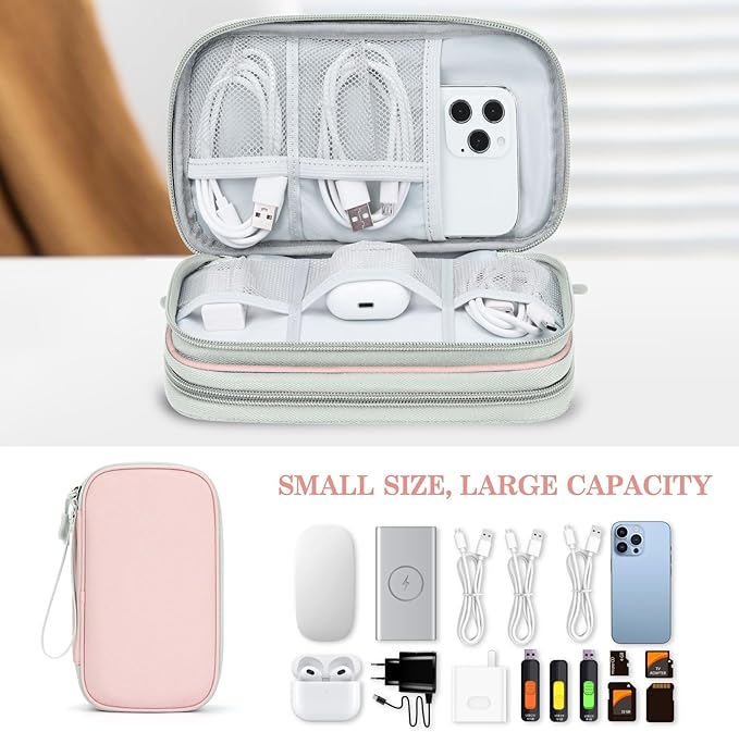 FYY Electronic Organizer, Travel Cable Organizer Bag Pouch Electronic - Image 6