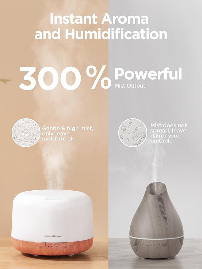 InnoGear 500ml Essential Oil Diffuser - Image 2