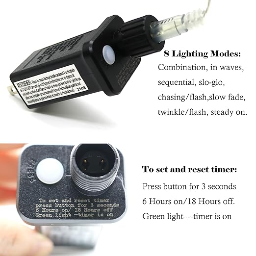 2 PCS 8 Mode Light LED Transformer 30V LED Controller Class 2 Power Supply - Image 5