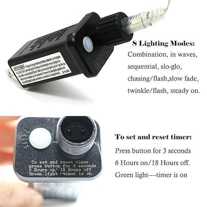 2 PCS 8 Mode Light LED Transformer 30V LED Controller Class 2 Power Supply - Image 5