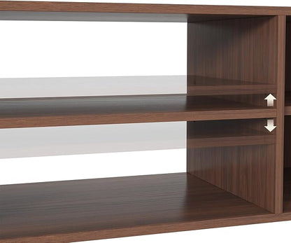 ZOSQUARE 65 Inch TV Stand for Up to 75 inch TVs, Fluted Entertainment Center - Image 7