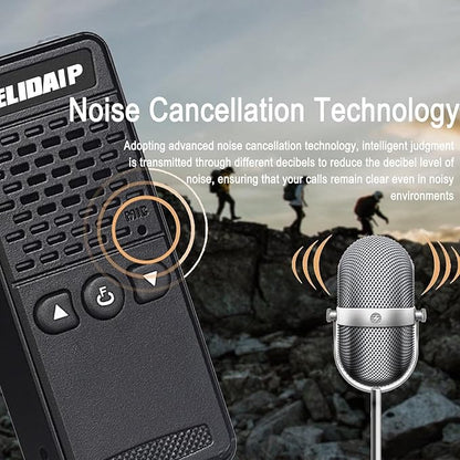 ELIDAIP T-M2 Ultra Mini Walkie Talkies, Rechargeable Two Way Radios Long Range - Image 7