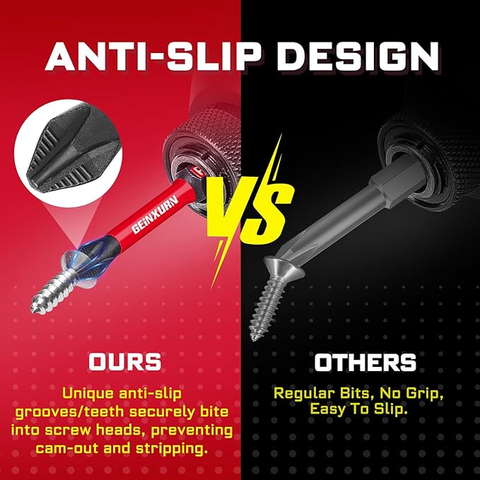 Impact Tough #2 Phillips 2 in. Anti-slip Head Insert Driver Bits - Image 4