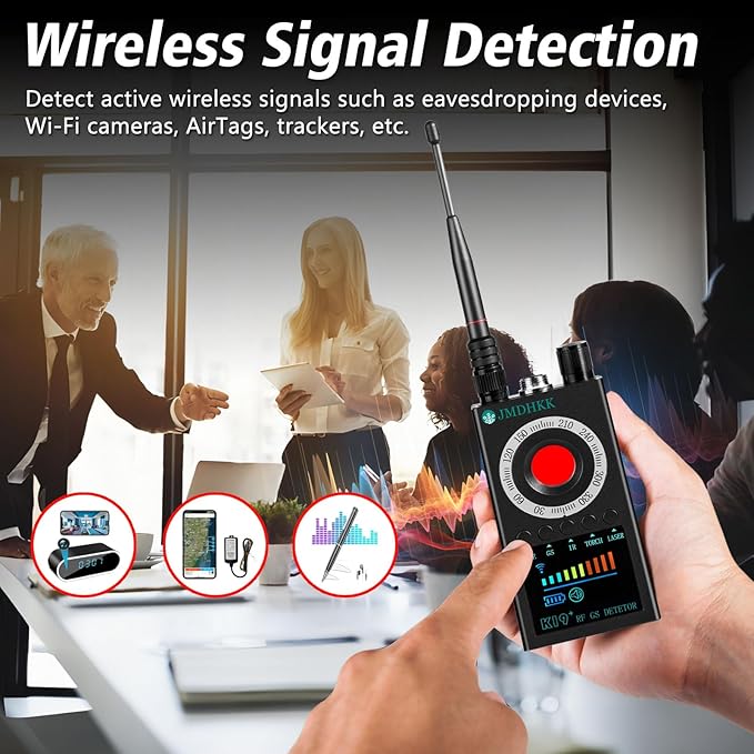 JMDHKK K19 Hidden Camera Detector, Bug Detector, Signal Detector, Spy Camera - Image 5