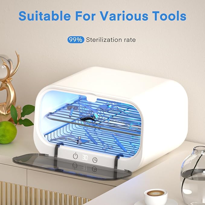 Yofuly Sterilizer for Esthetician, 12L Double-layer Large Sterilizer for Nail - Image 4