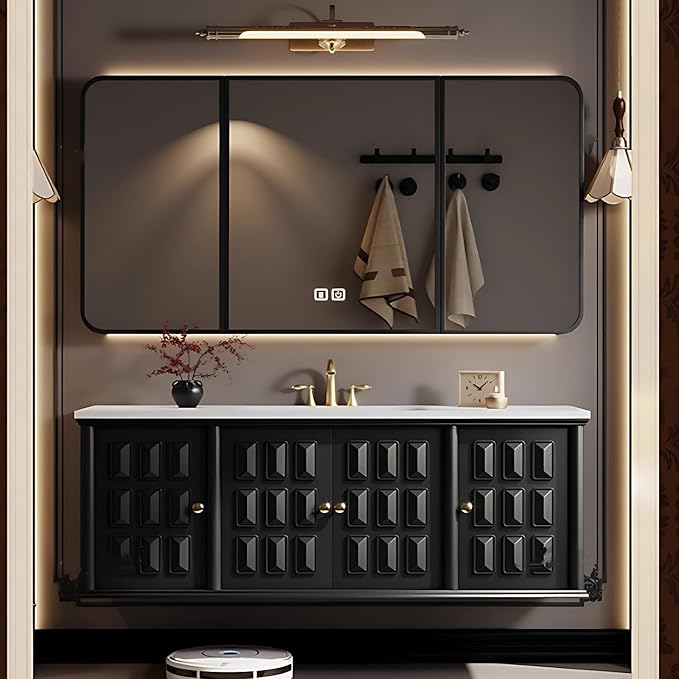 Floating Vanity Bathroom by Genpai
