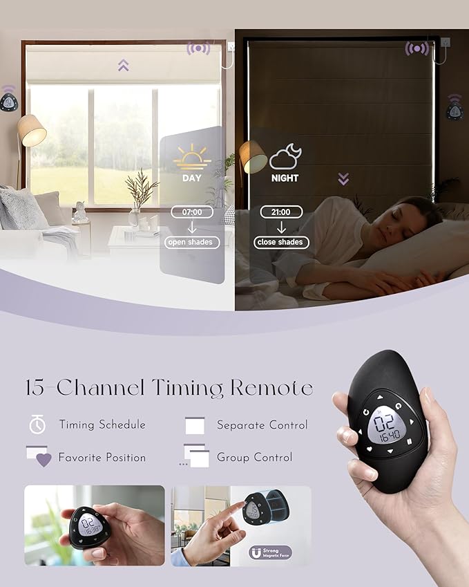Graywind Smart Roman Shades Compatible - Image 4