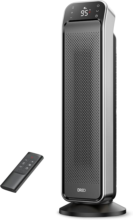 DREO Space Heater Indoor, 3 Modes, Overheating & Tip-Over Protection, Electric by DREO
