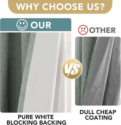 H.VERSAILTEX 100% Blackout Curtains - Image 3