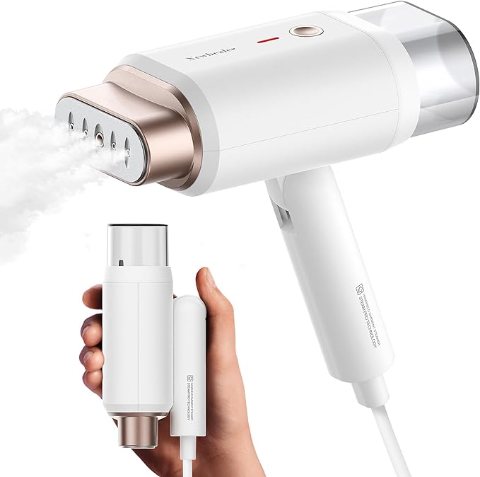 Newbealer Steamer for Clothes, 1200W Travel Steamer by Newbealer