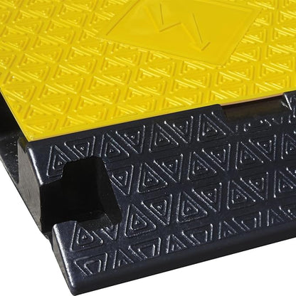 OranLite Rubber Cable Protector Ramp, Heavy Floor Cable Wire Cord Cover Speed - Image 6