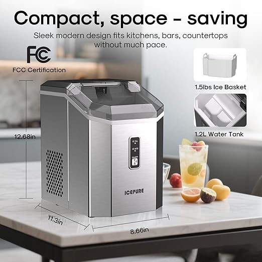ICEPURE Nugget Ice Makers Countertop - Image 9