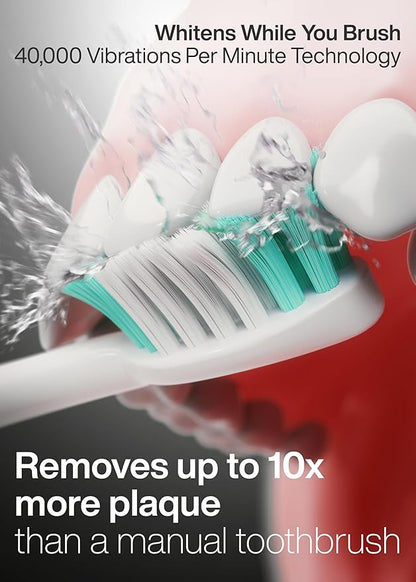 Aquasonic Vibe Series Ultra-Whitening Toothbrush – ADA Accepted Power Toothbrush - Image 3