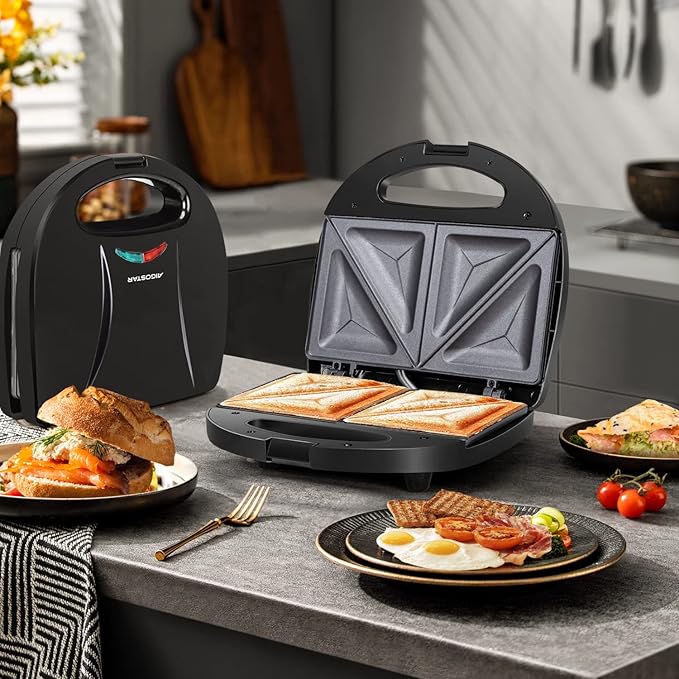 Aigostar 2in1 Sandwich Maker Panini Press Grill - Image 8
