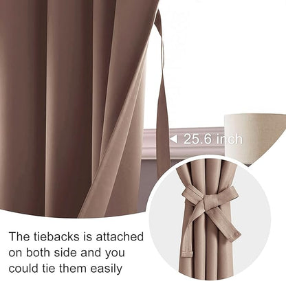 JIUZHEN Blackout Curtains for Bedroom - Image 5