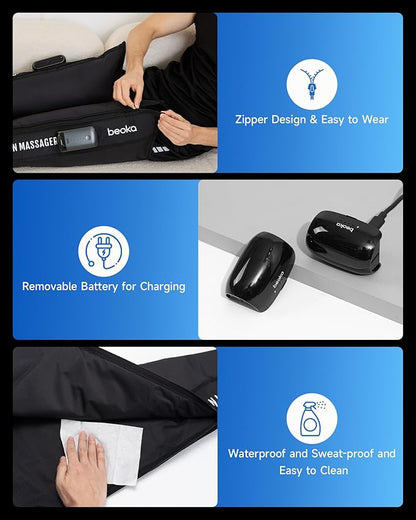 beoka Leg Massager for Circulation and Pain Relief, Leg Recovery System for - Image 5