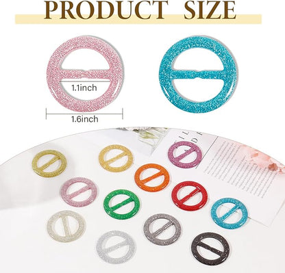T-Shirt Clips 9 PCS, Clothes Corner Knotted Button, Fashion Alloy Pearl - Image 7