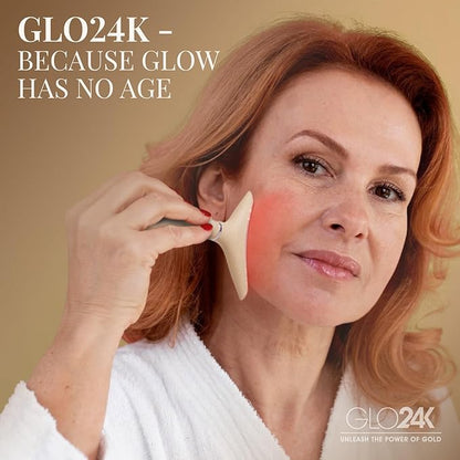 GLO24K 7 Color Beauty Device – Triple LED Action & Vibration Technology Facial - Image 7