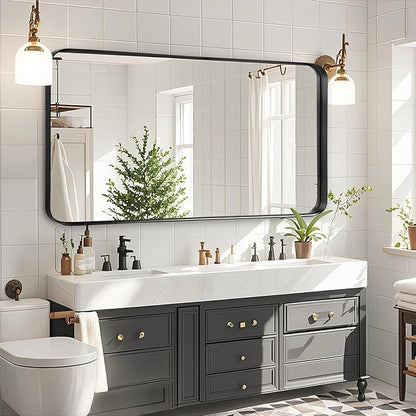 Fabuday Bathroom Wall Mirror Over Sink - Image 2