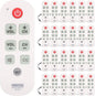 Anderic Easy Big Button Universal TV Remote Control. Easy to Use, Glow Keys by Anderic