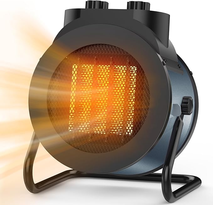 Space Heaters for Indoor Use, 1500W PTC Electric Heater by Elevoke