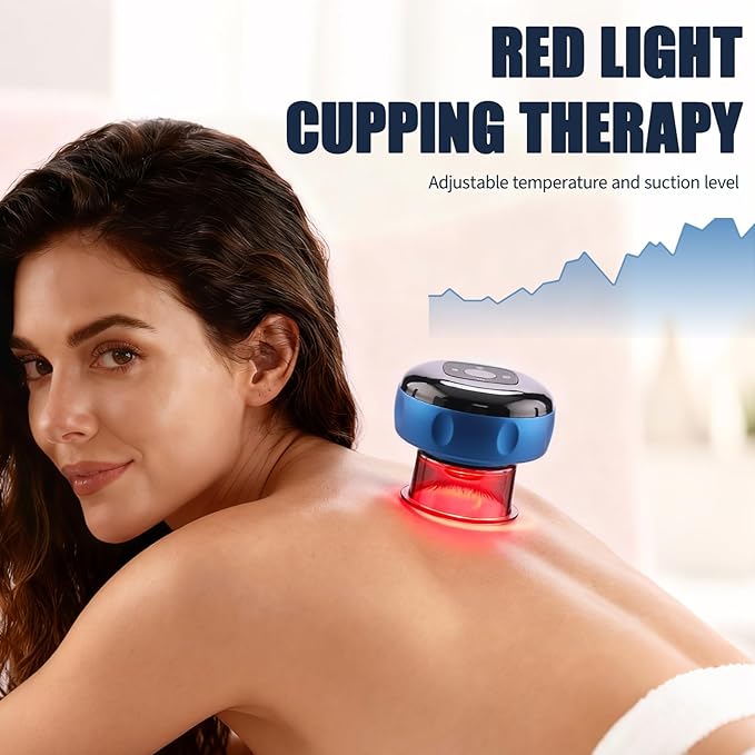 Red Light Cupping Therapy, 5 In 1 Smart Electric Cupping Device Kit - Image 4