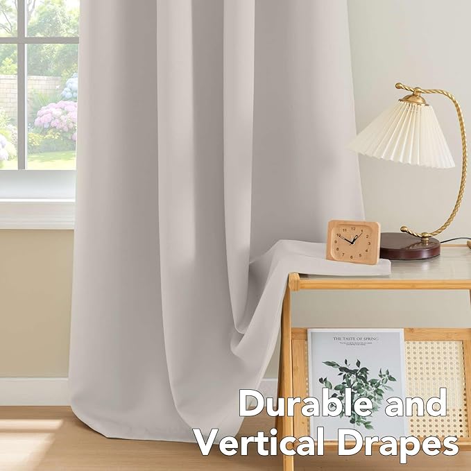 H.VERSAILTEX Blackout Curtains for Bedroom Thermal Insulated Room Darkening - Image 8
