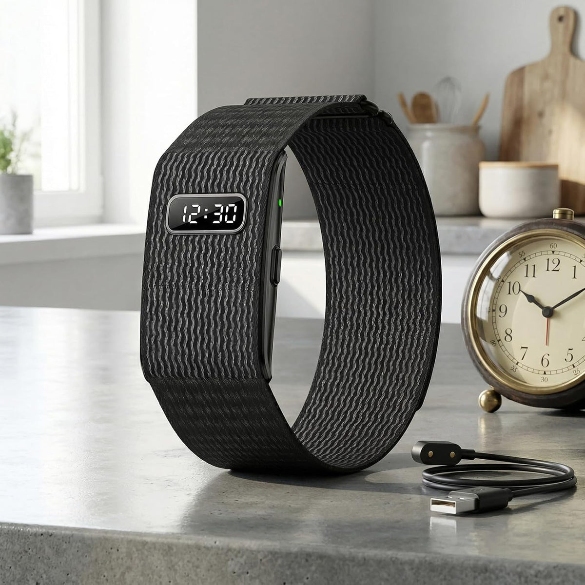 50+ days battery life fitness tracker with micro, view 9