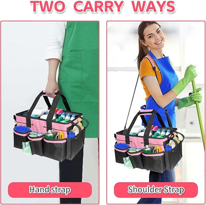Boczif Cleaning Caddy Bag Wearable, Cleaning Caddy Supplies Organizer - Image 4