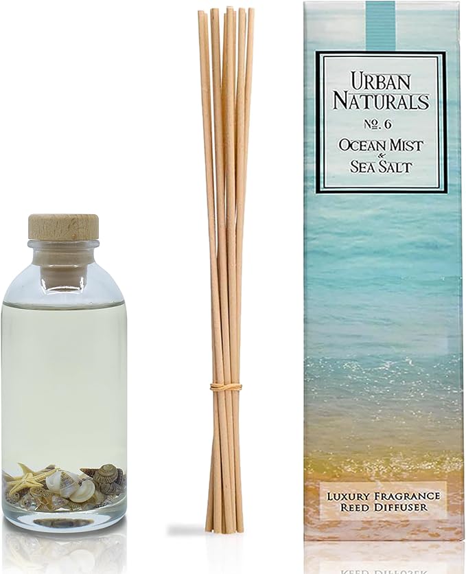 Urban Naturals Ocean Mist & Sea Salt Reed Diffuser Set | Made - Image 7