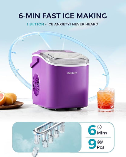 EUHOMY Countertop Ice Maker Machine - Image 3