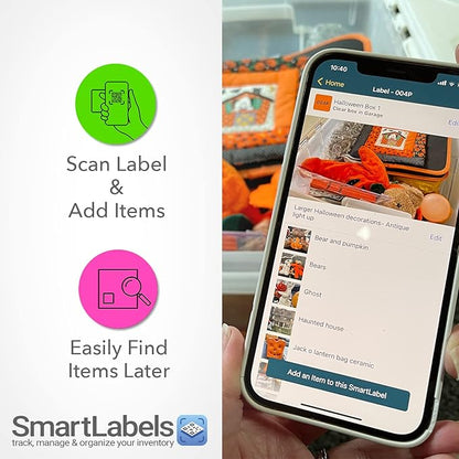 Smart Labels QR Code Stickers Pack of 48 Made in USA - Image 9