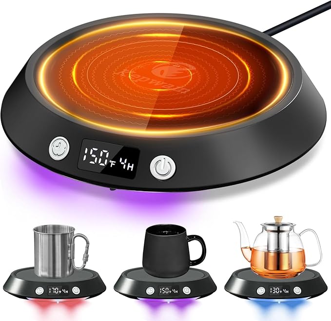 Kepwam Coffee Mug Warmer - 55W Electric Coffee Warmer by Kepwam