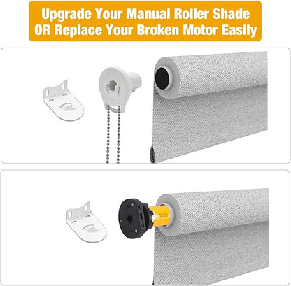 AM25 Zigbee Smart Blinds Motor for 1.5" Shade Tube, Type-C Rechargeable Window - Image 7