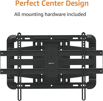 Amazon Basics Heavy Duty Extension Dual Arm, Full Motion Articulating TV Mount - Image 9